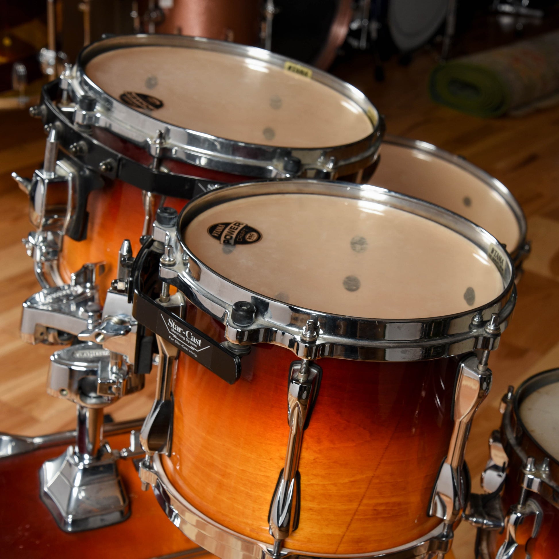 Tama Superstar Sunset Burst 22”, 10”, 12”, 13” Snare 14”x6.5” Drums and Percussion / Acoustic Drums / Full Acoustic Kits