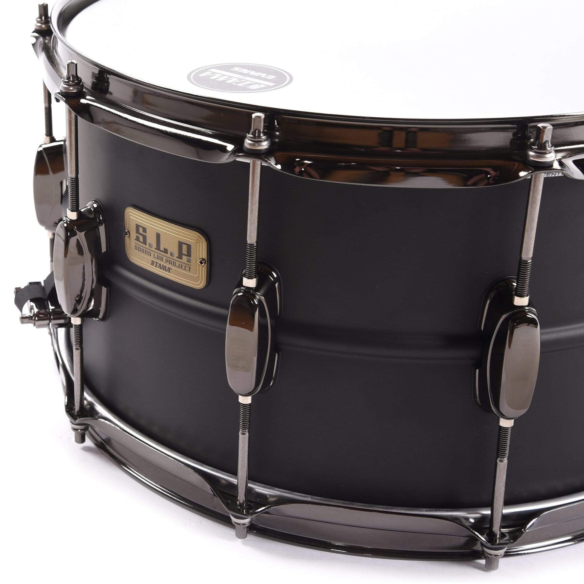 Tama 8x14 S.L.P. Big Black Steel Snare Drum Limited Edition Drums and Percussion / Acoustic Drums / Snare