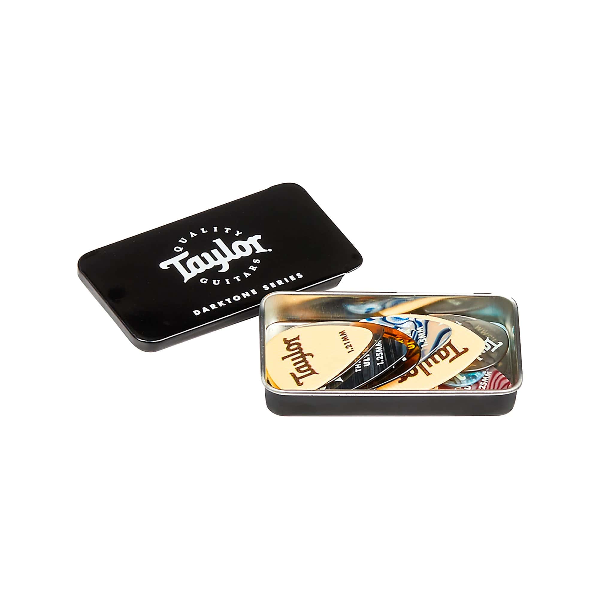 Taylor Pick Tin Sampler Darktone Series Accessories / Picks