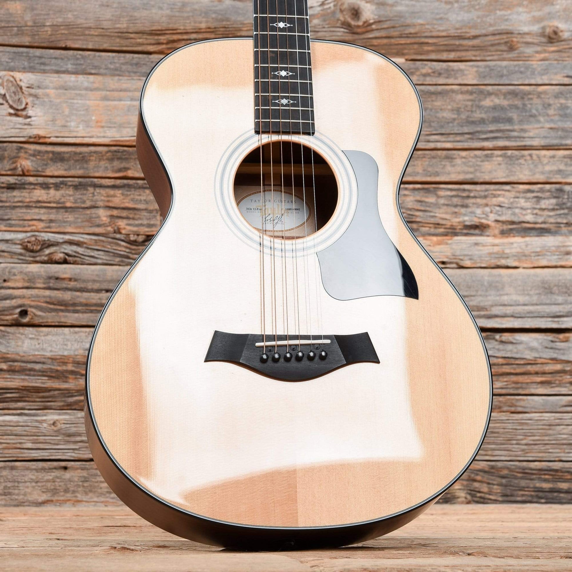 Taylor 312e 12-Fret Natural 2018 Acoustic Guitars / Built-in Electronics