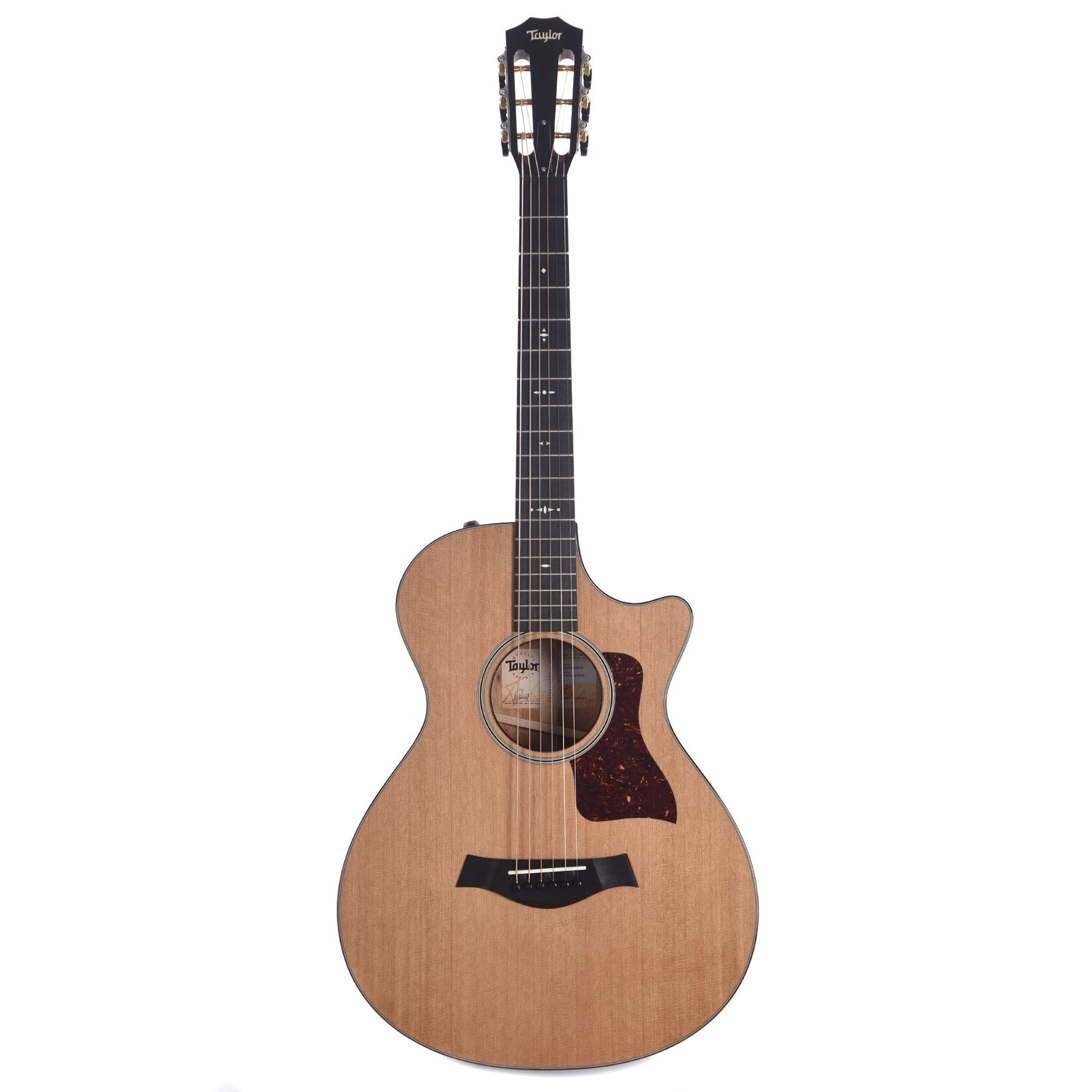 Taylor 512ce 12-Fret Grand Concert Western Red Cedar/Tropical Mahogany Natural ES2 w/V-Class Bracing Acoustic Guitars / Concert