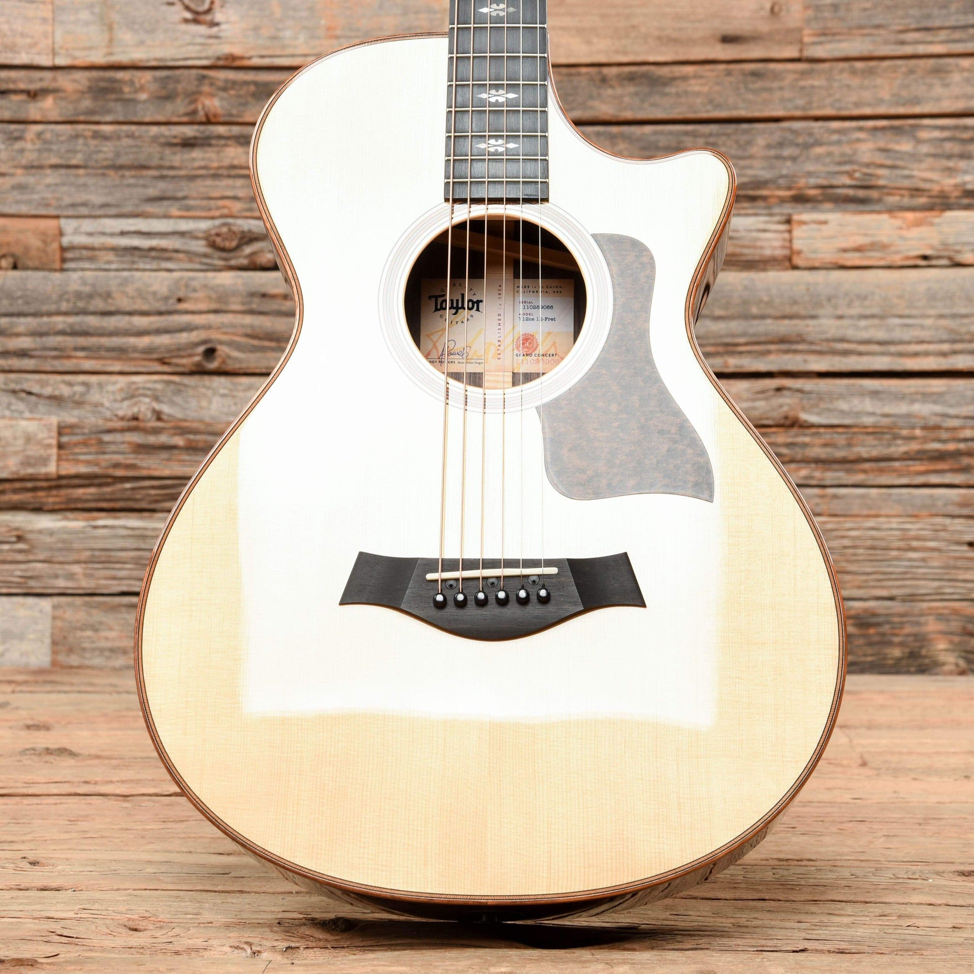 Taylor 712ce 12-Fret Natural 2019 Acoustic Guitars / Concert