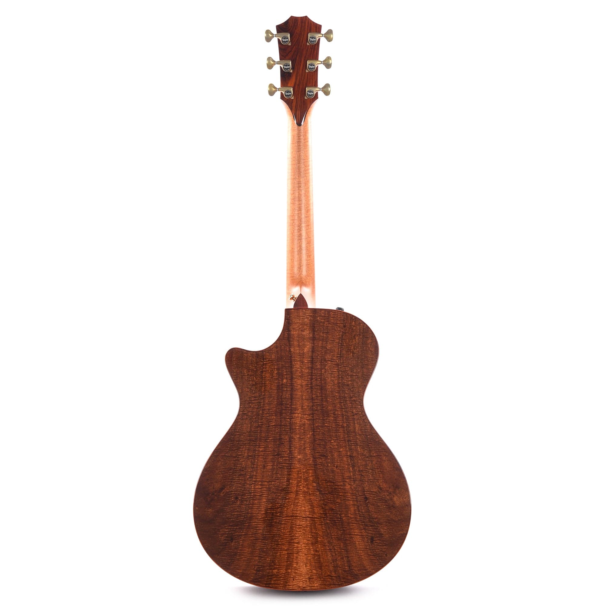 Taylor Custom Grand Concert Master Grade Hawaiian Koa & Bearclaw Lutz Spruce Aged Toner Natural w/Cocobolo Binding & Engraved Twist Inlay Acoustic Guitars / Concert