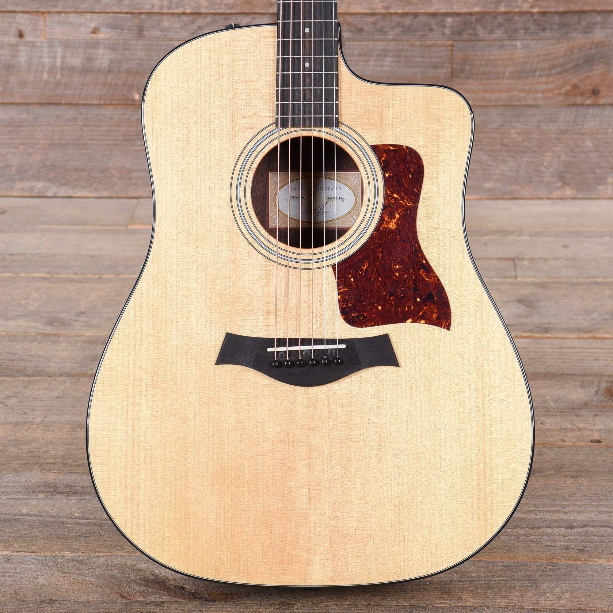 Taylor 210ce Plus Dreadnought Sitka/Rosewood Natural ES2 Acoustic Guitars / Dreadnought