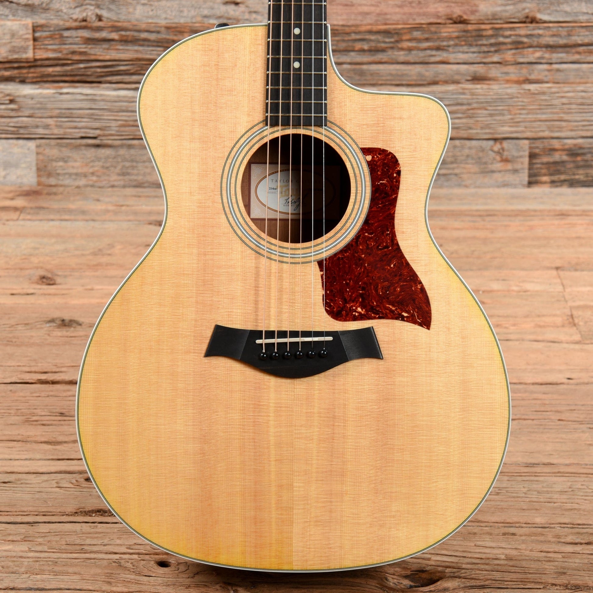 Taylor 214ce natural Acoustic Guitars / Dreadnought