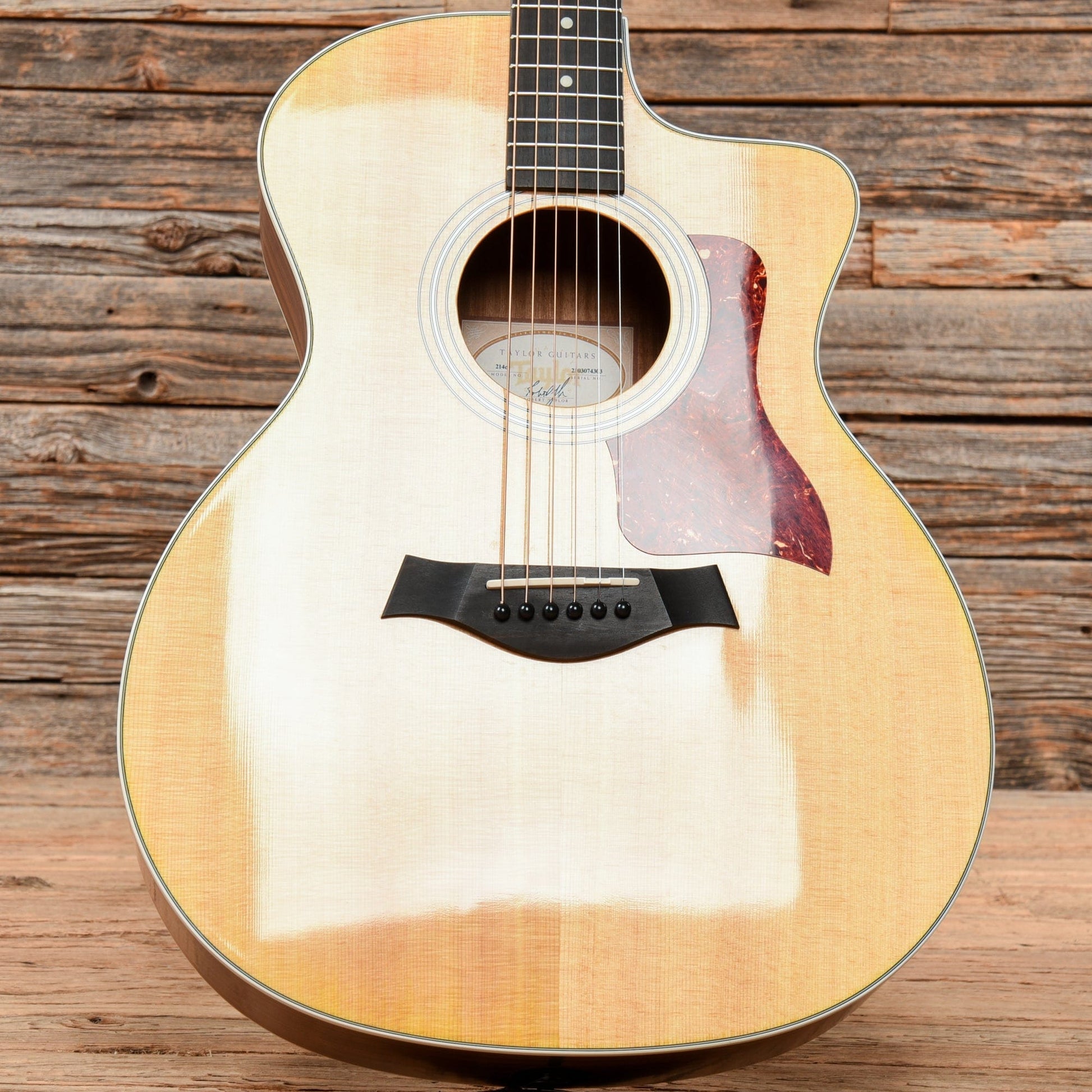 Taylor 214ce natural Acoustic Guitars / Dreadnought