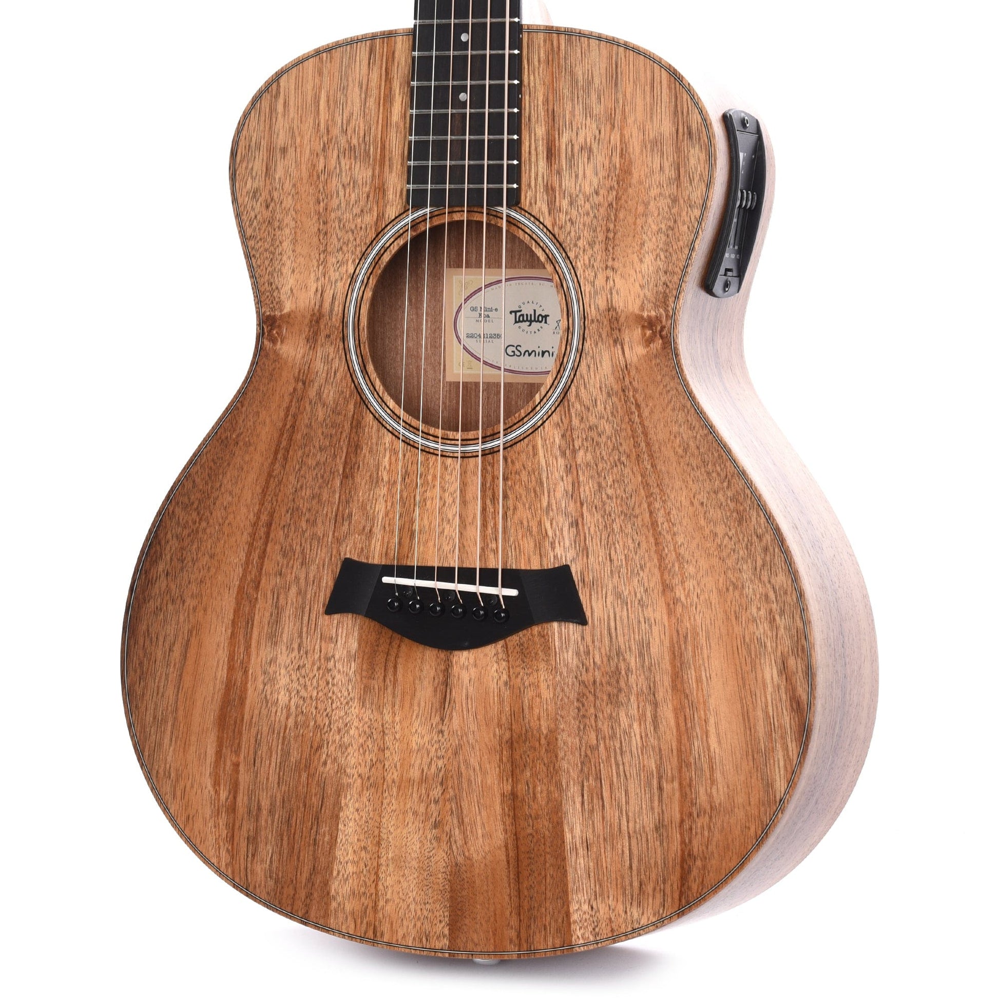 Taylor GS Mini-e Koa LEFTY Natural w/ES-B Acoustic Guitars / Mini/Travel