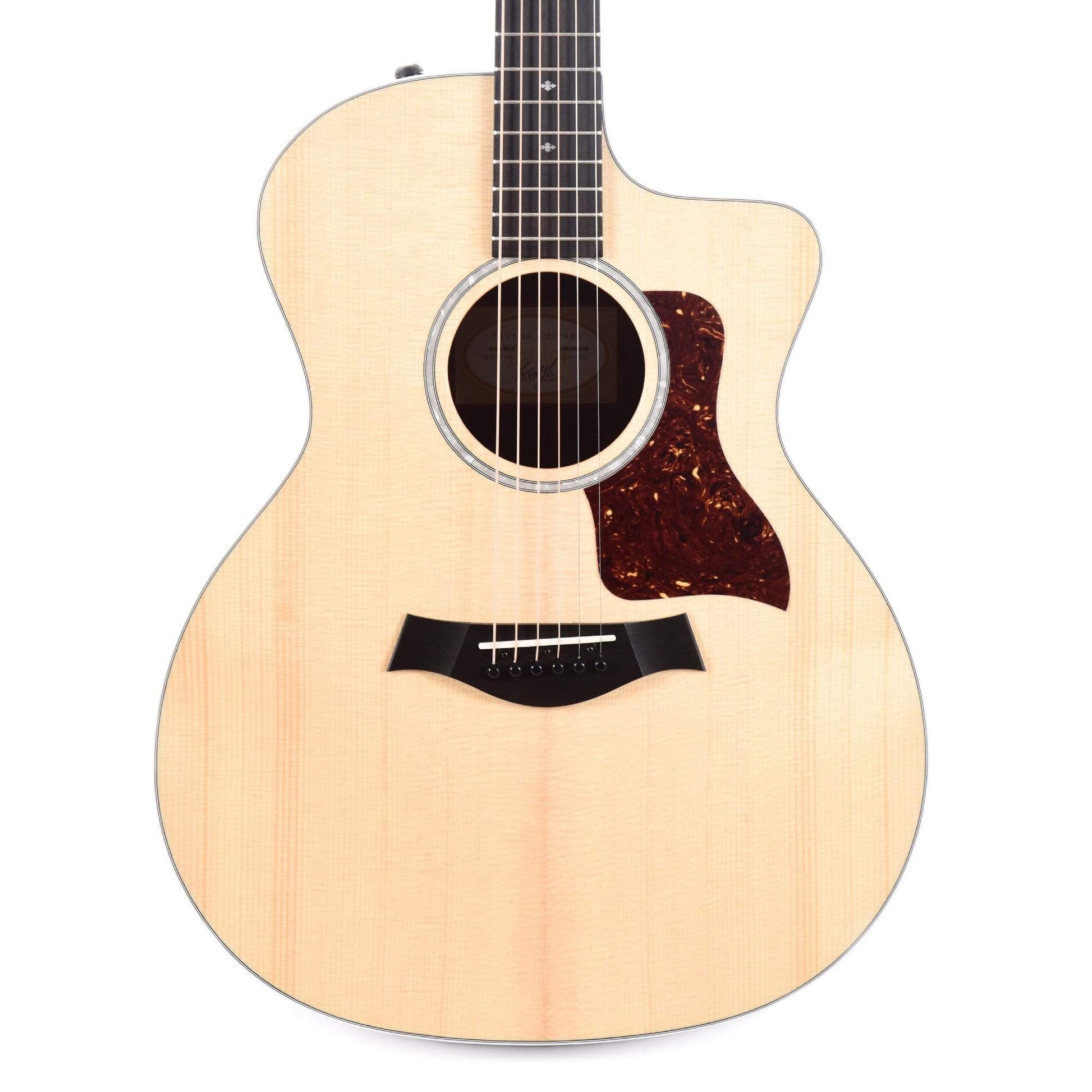 Taylor 214ce Deluxe Sitka/Rosewood Natural ES2 Acoustic Guitars / OM and Auditorium