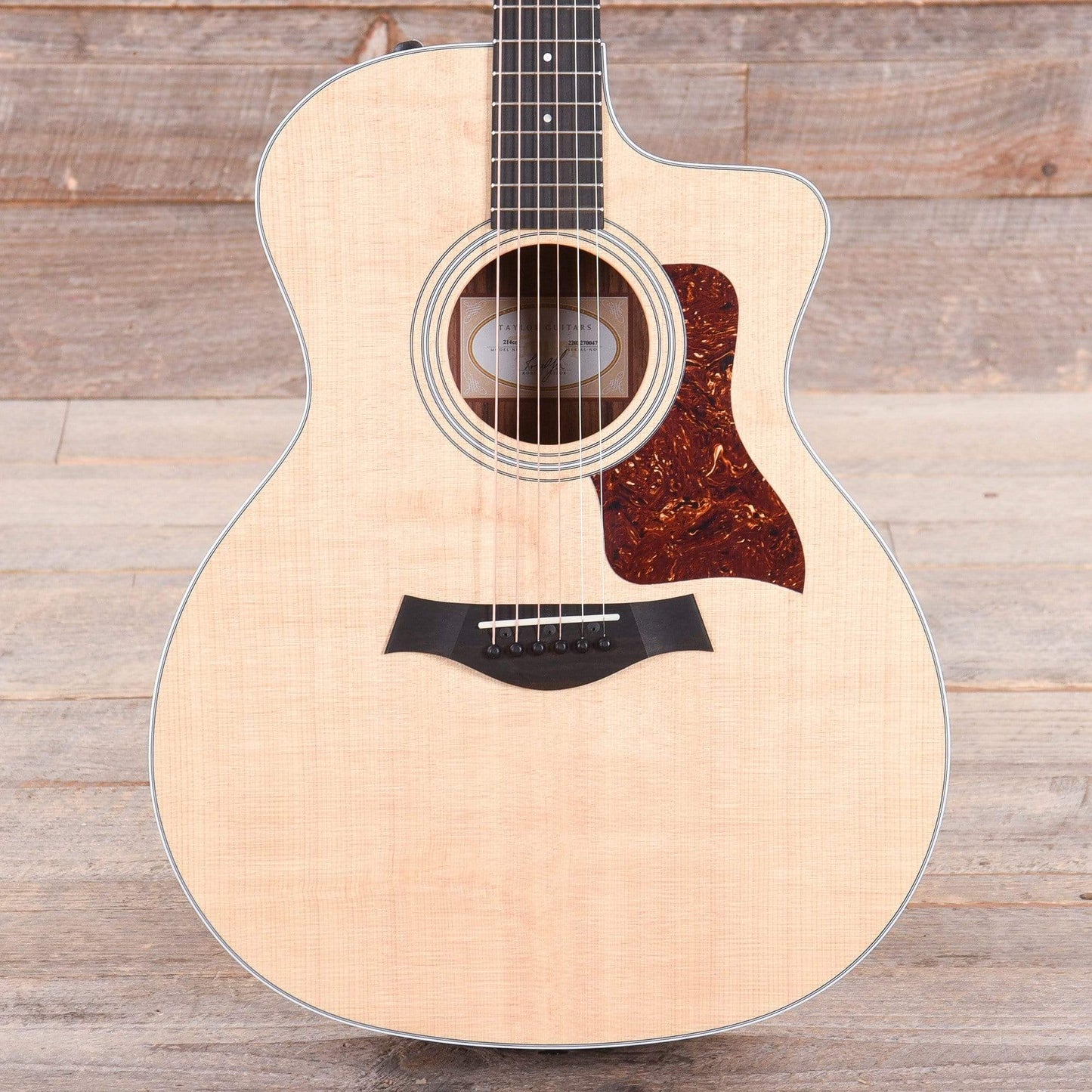 Taylor 214ce Grand Auditorium Sitka/Rosewood Natural ES2 Acoustic Guitars / OM and Auditorium