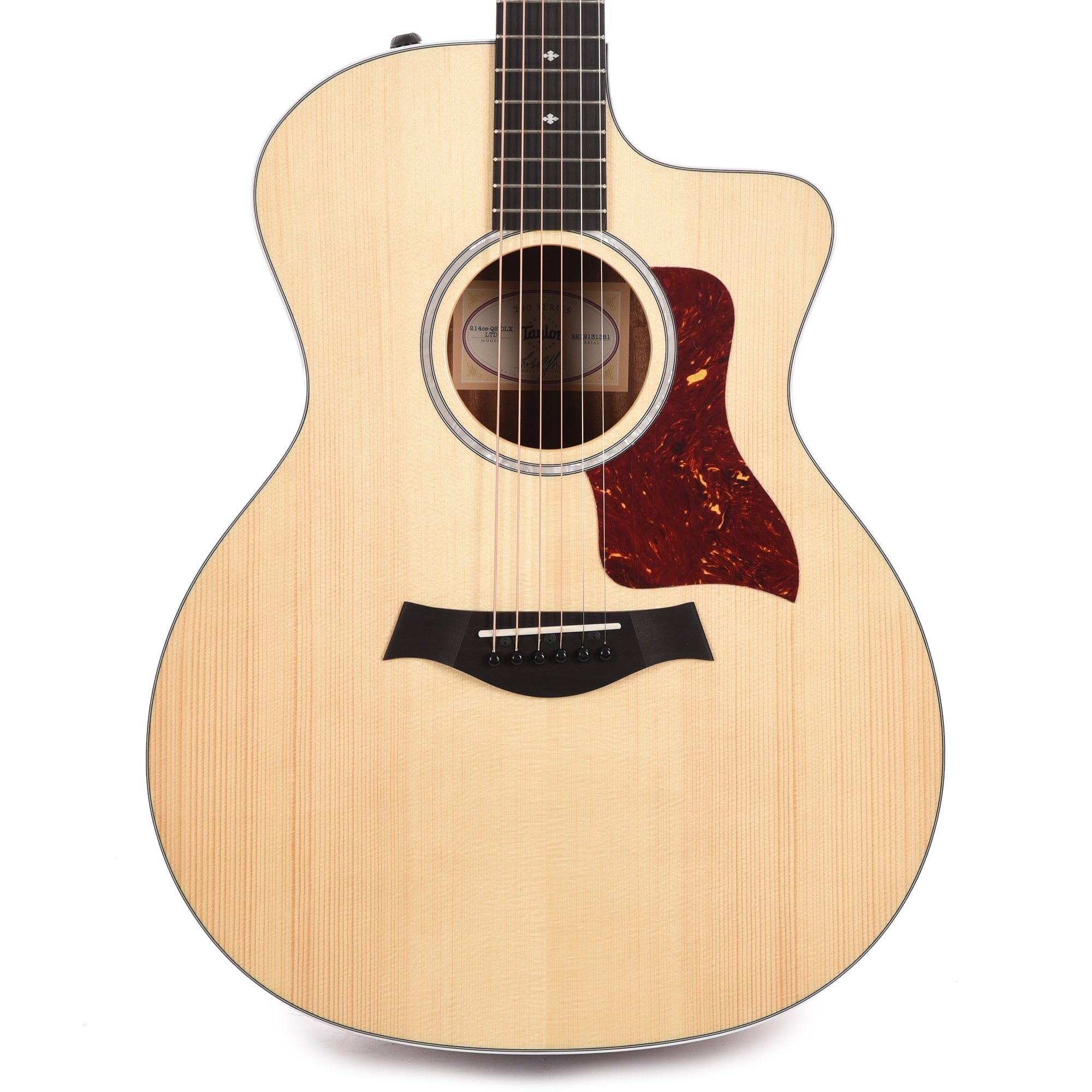 Taylor 214ce-QS Deluxe Limited Sitka/Quilted Sapele ES2