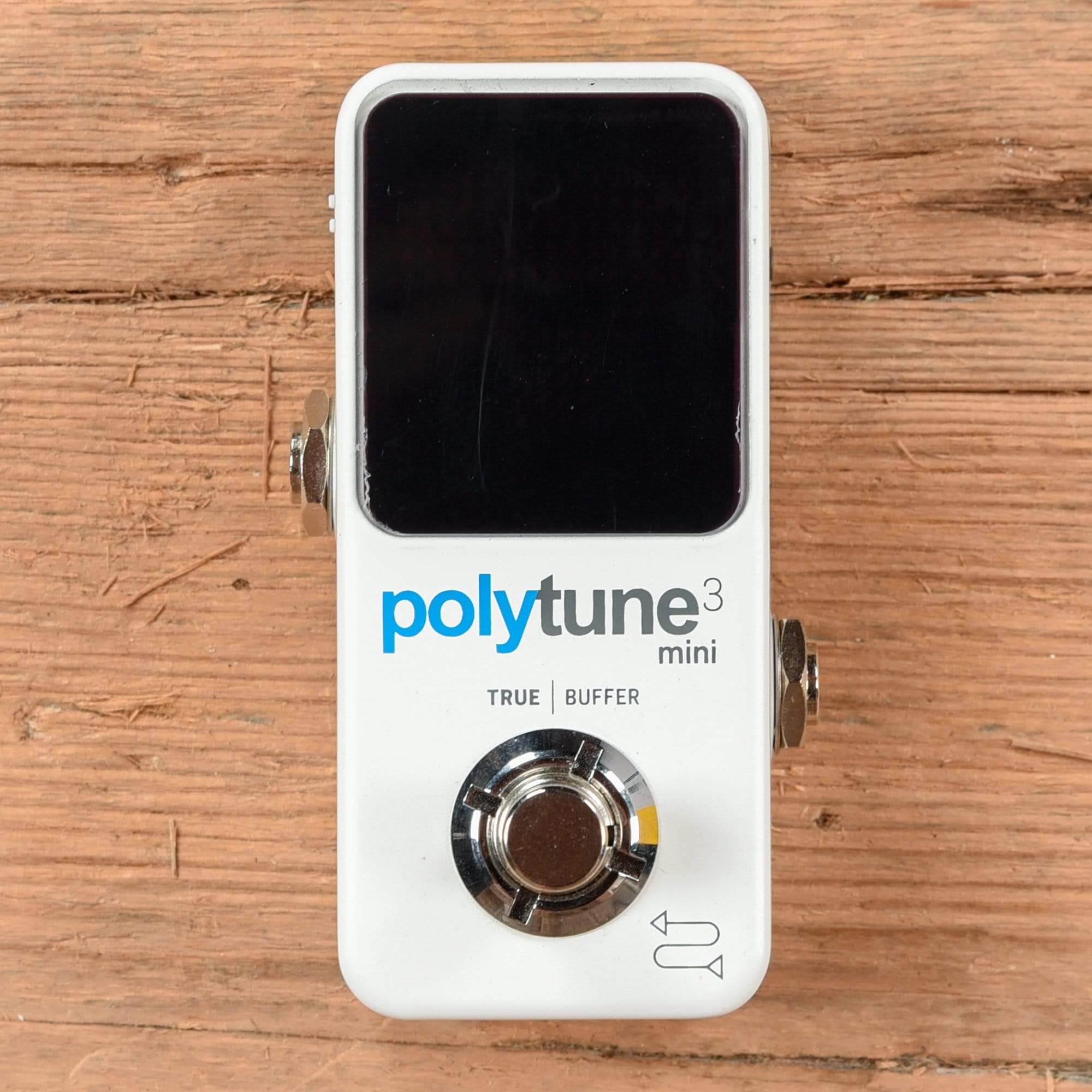 TC Electronic PolyTune 3 Mini Polyphonic 2024 Tuning Pedal for Electric Guitar & Bass