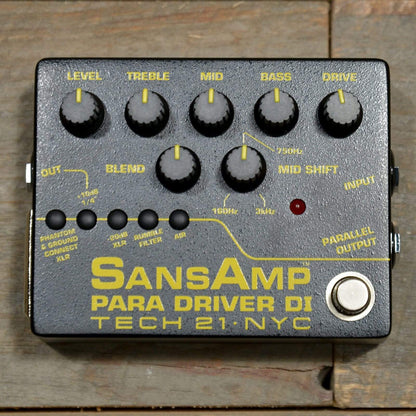 Tech 21 SansAmp Para Driver DI Effects and Pedals / EQ