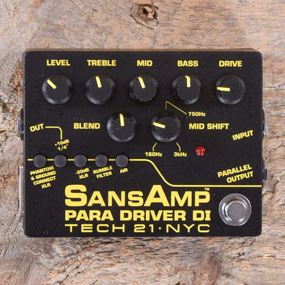 Tech 21 SansAmp Para Driver DI Effects and Pedals / EQ