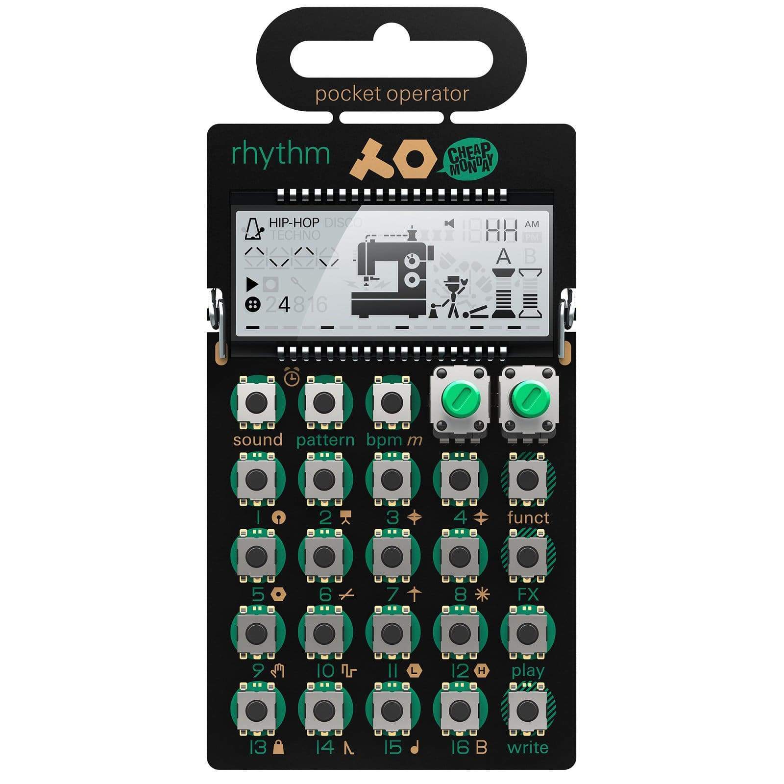 Teenage Engineering Pocket Operator Rhythm Drums and Percussion / Drum Machines and Samplers