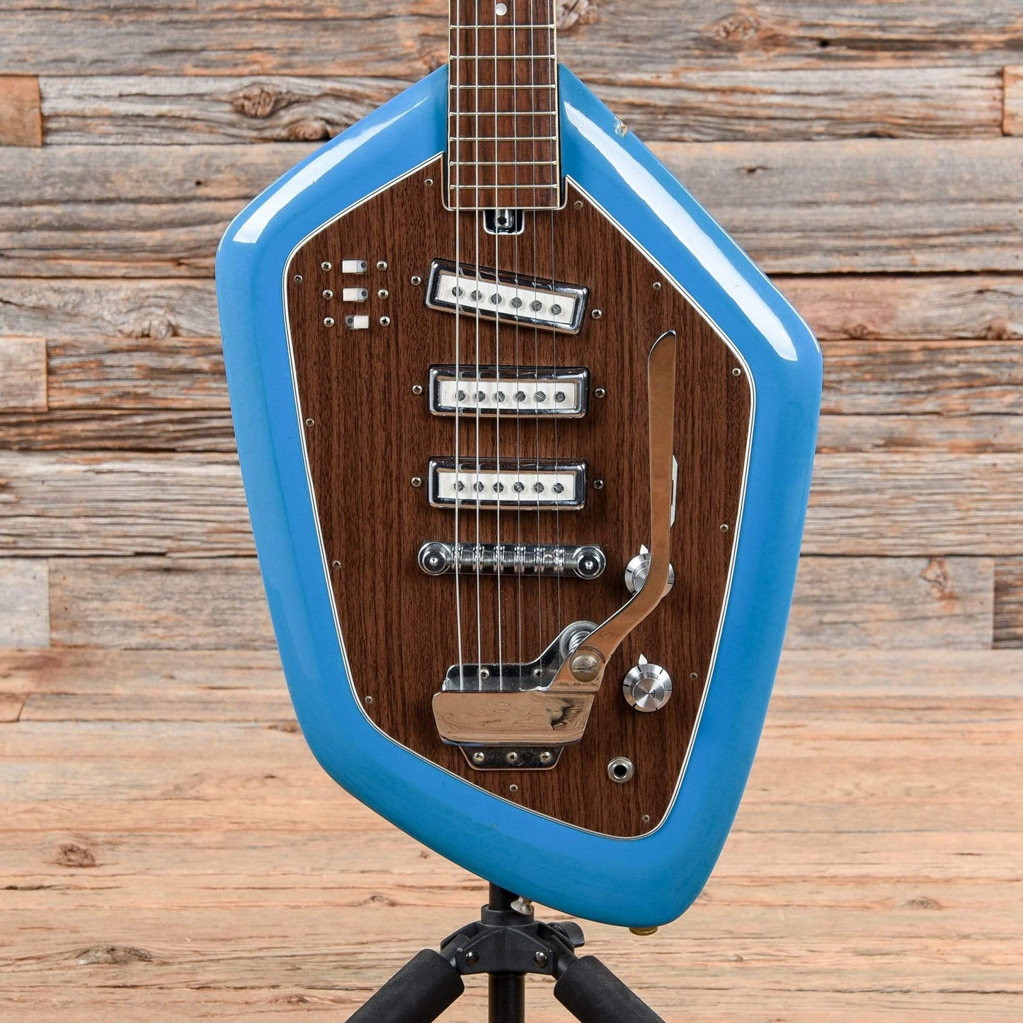 Teisco Del-Rey EV-3T Blue 1960s Electric Guitars / Solid Body