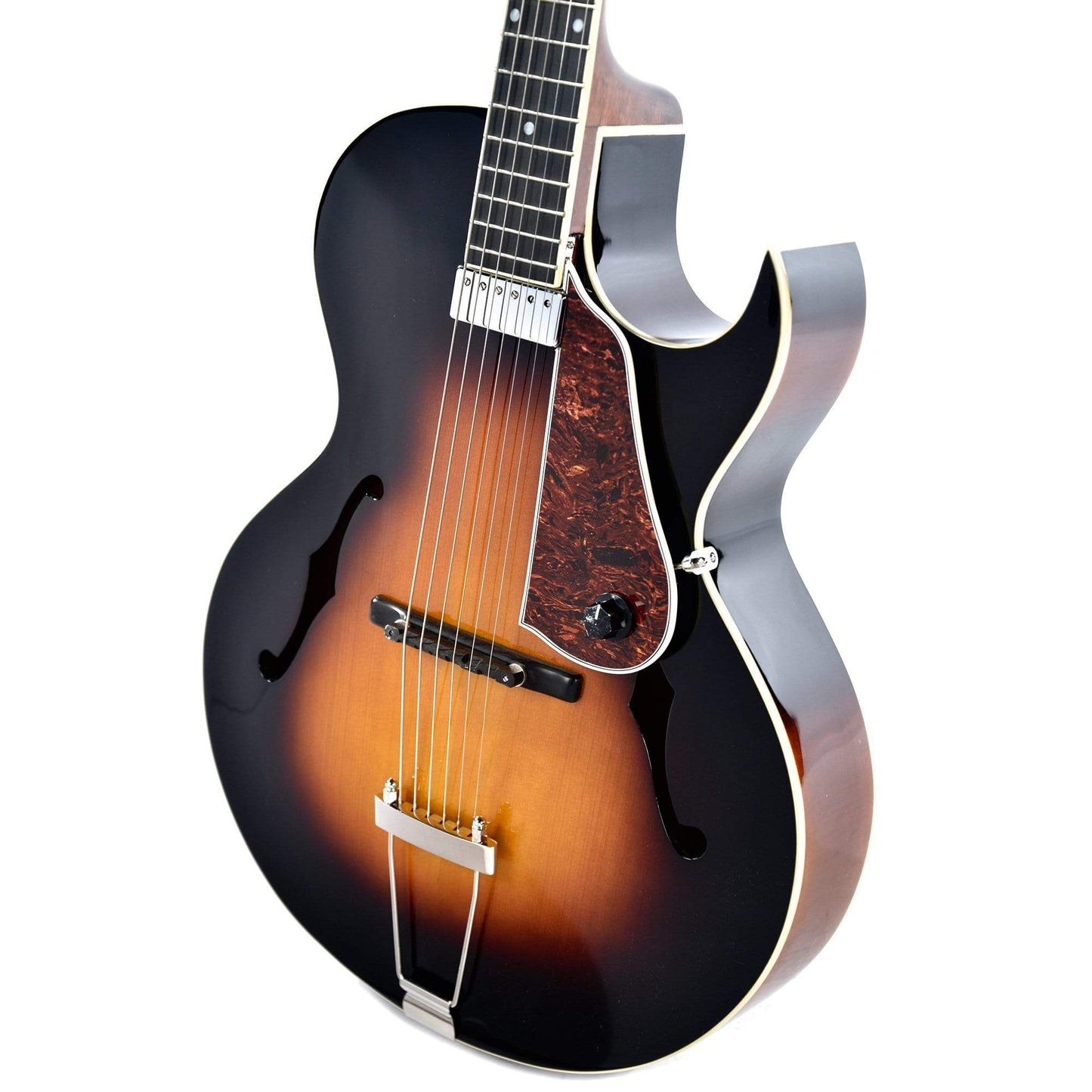 Loar LH-650 Hand Carved Archtop Thinbody Vintage Sunburst Gloss Electric Guitars / Hollow Body