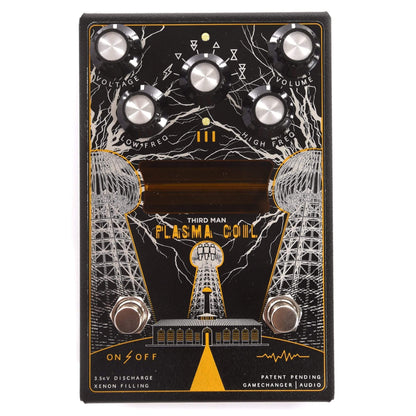 Third Man Plasma Black Coil Distortion by Gamechanger Audio Effects and Pedals / Distortion