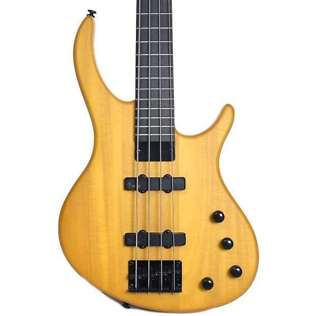 Tobias Toby Deluxe-IV 4-String Bass Translucent Amber Satin