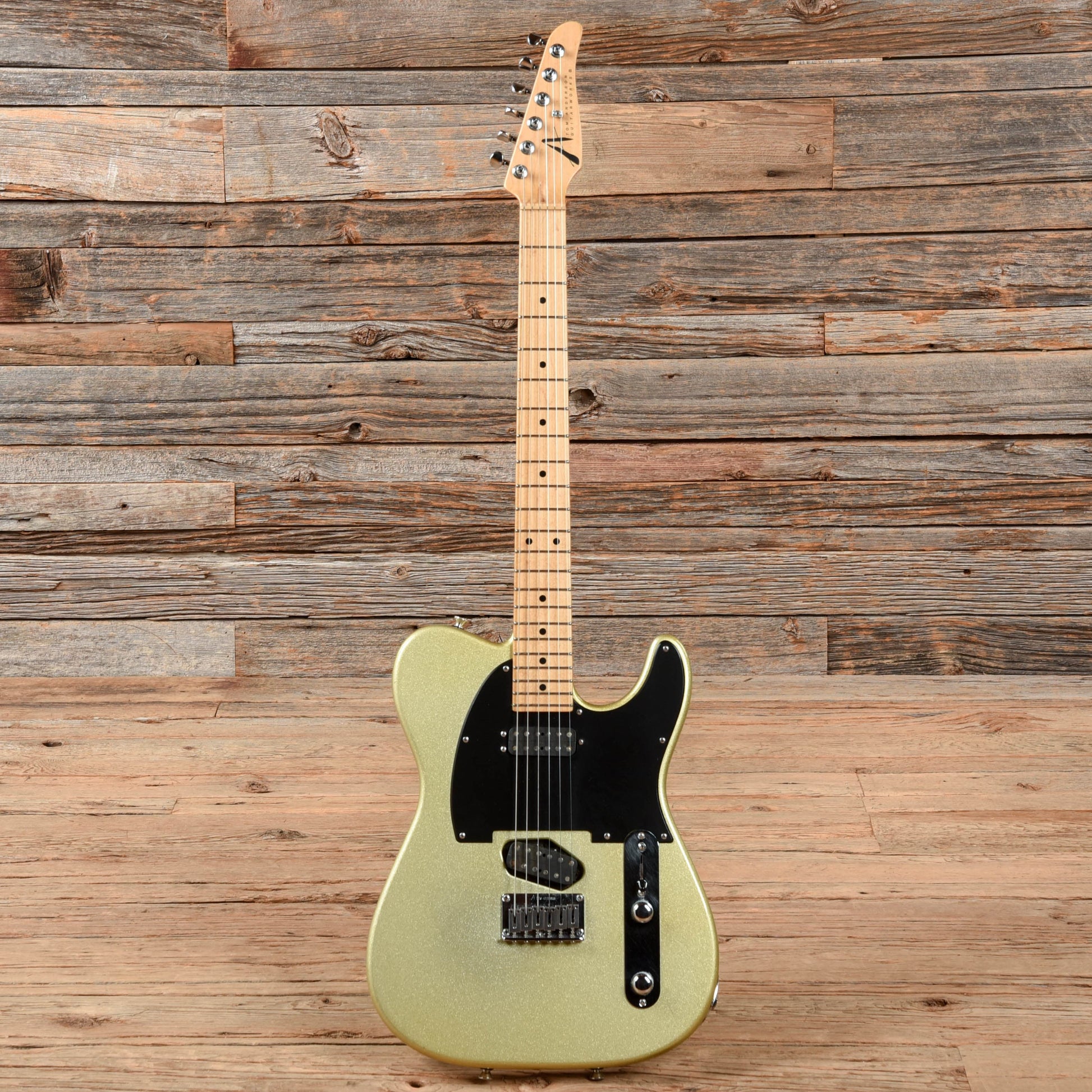 Tom Anderson Hollow Classic T Gold Electric Guitars / Solid Body