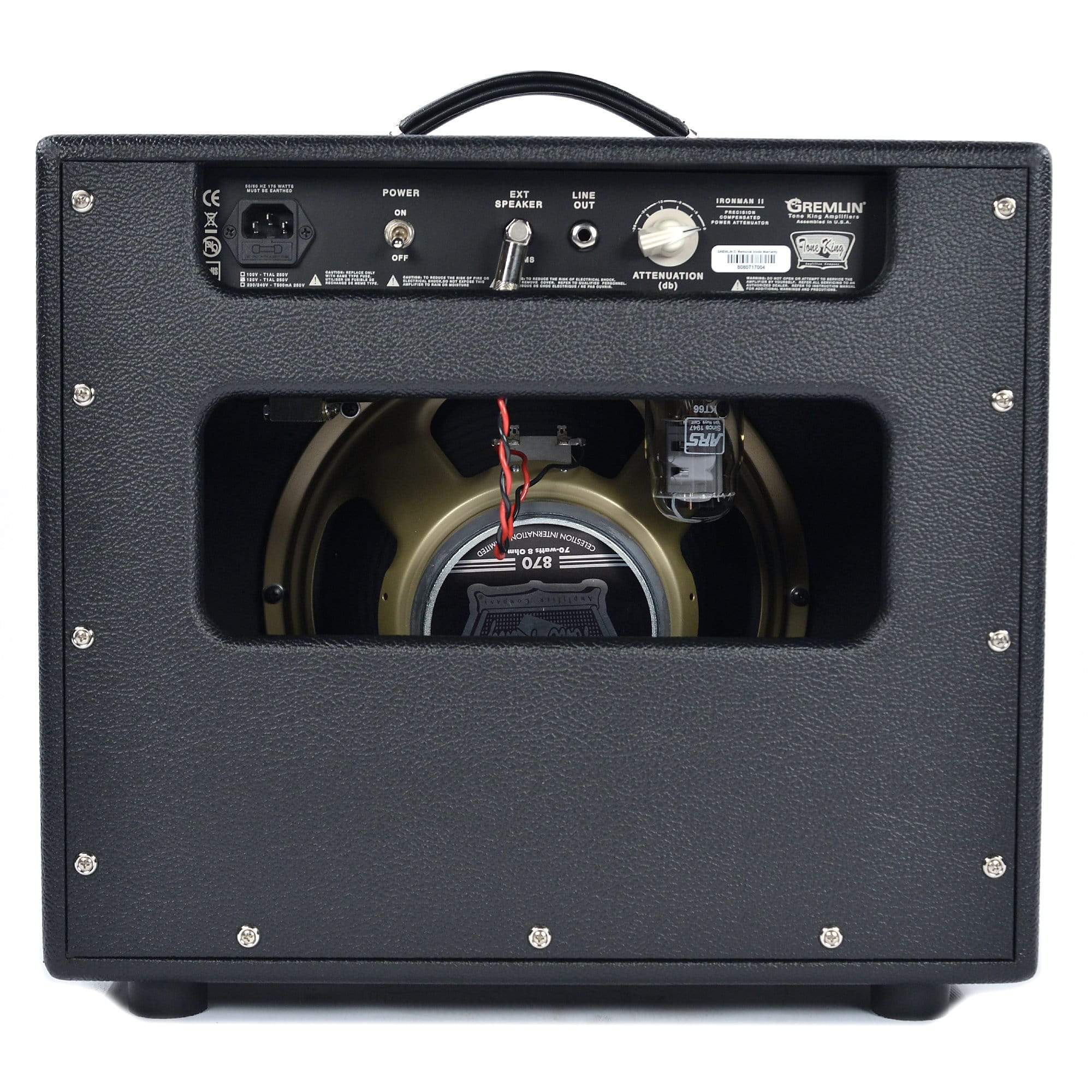 Tone King Gremlin 5W 1x12 Combo Black Amps / Guitar Combos