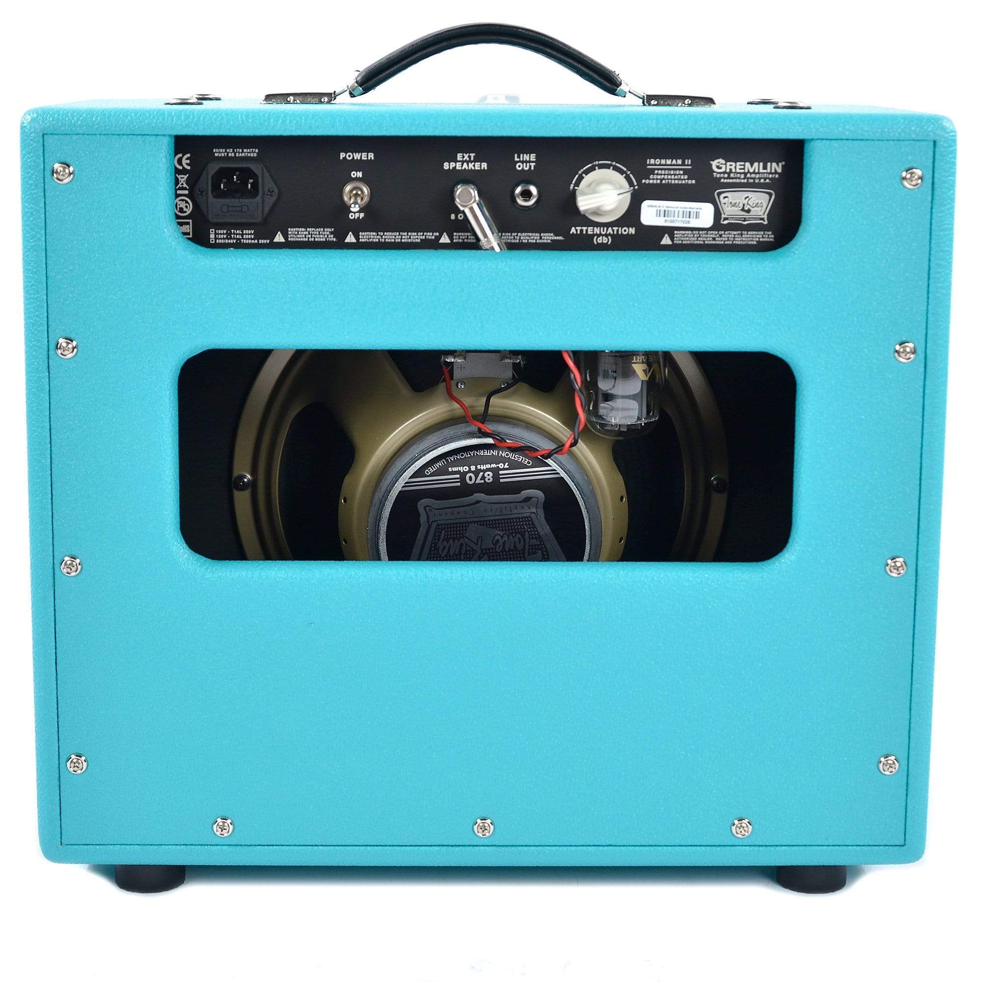 Tone King Gremlin 5W 1x12 Combo Turquoise Amps / Guitar Combos