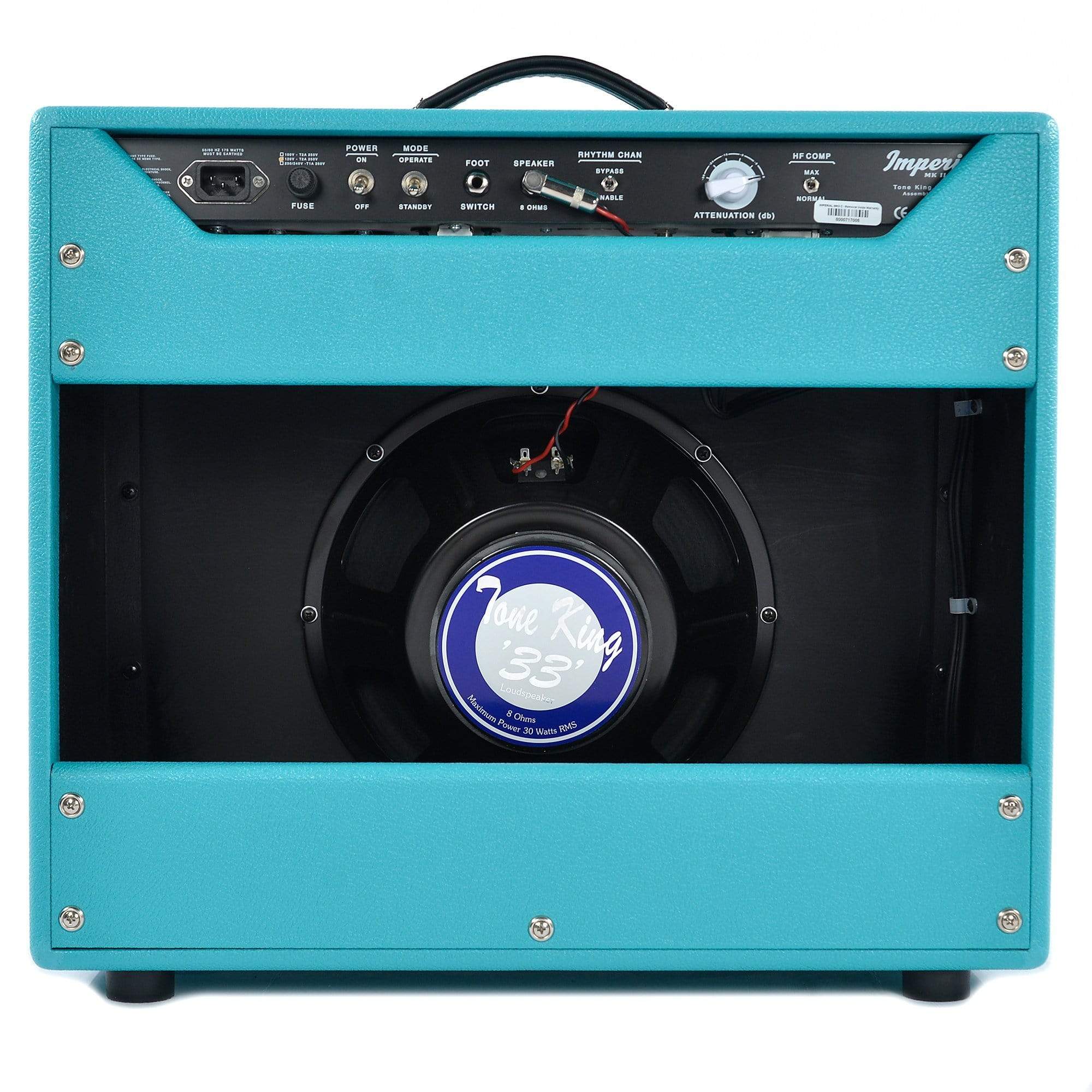 Tone King Imperial MKII 20W 1x12 Combo Turquoise Amps / Guitar Combos