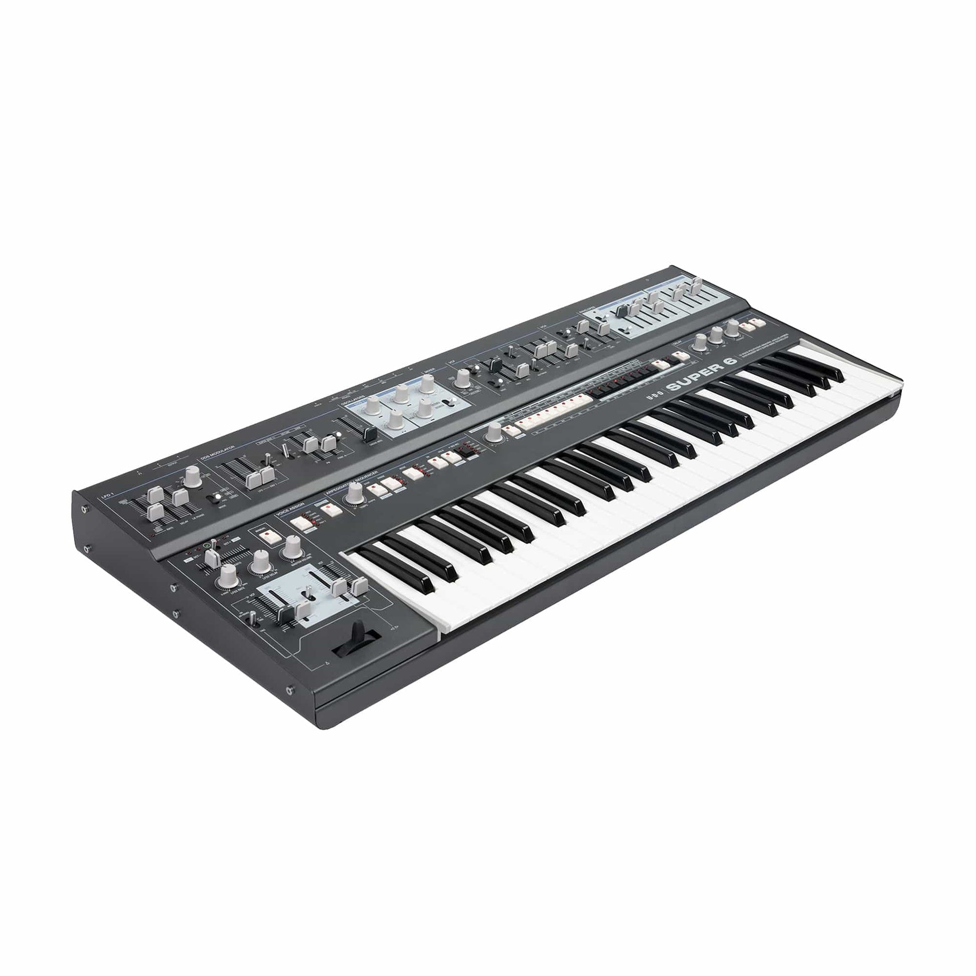 UDO Super 6 Polyphonic Analog Synthesizer Black Keyboards and Synths / Synths / Analog Synths