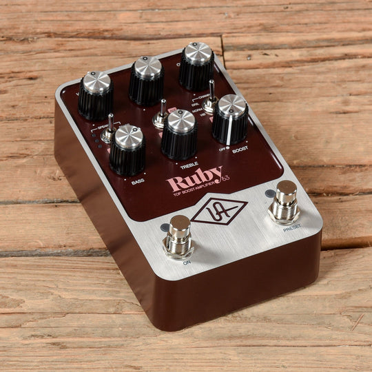 Universal Audio Ruby '63 Top Boost Amplifier Pedal Effects and Pedals / Bass Pedals