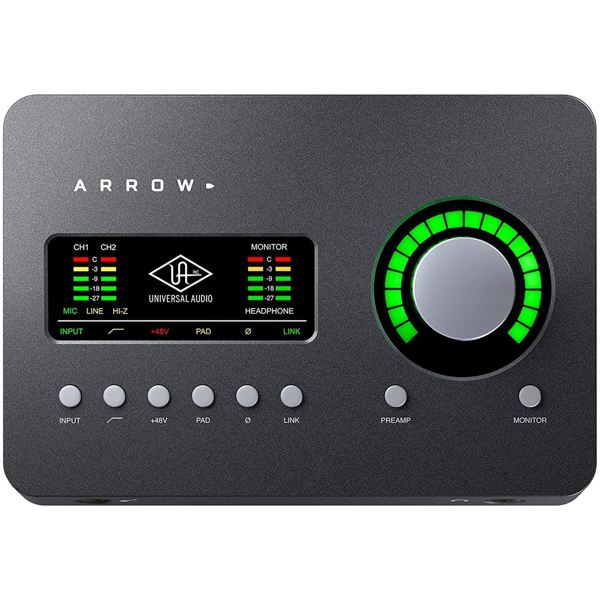 Universal Audio Arrow 2x4 Thunderbolt Interface w/ UAD-2 SOLO Core Processing Pro Audio / Interfaces