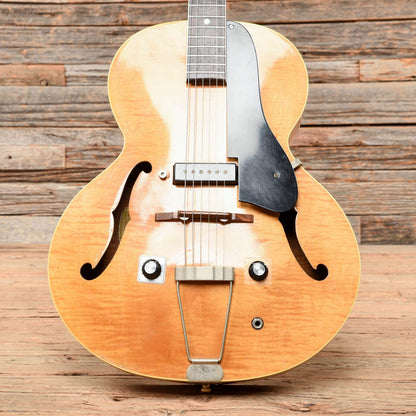 Vega Archtop Natural 1940s Electric Guitars / Hollow Body