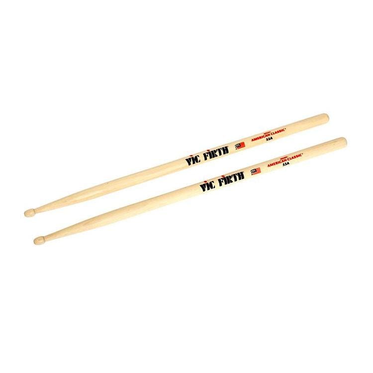 Vic Firth American Classic 55A Wood Tip Drum Sticks Drums and Percussion / Parts and Accessories / Drum Sticks and Mallets