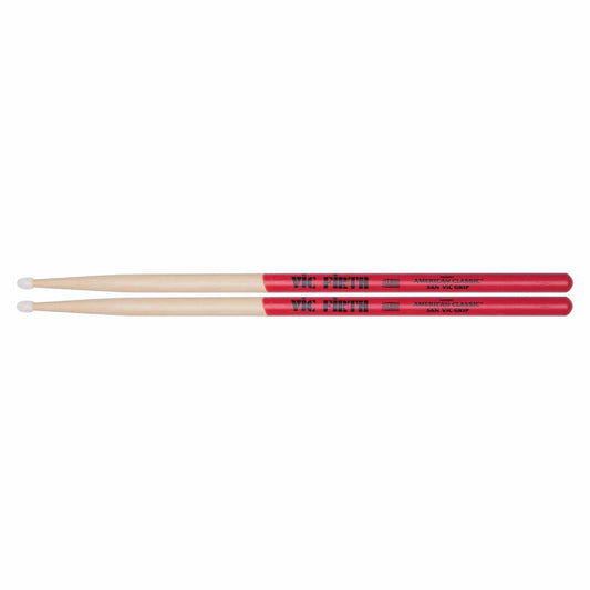 Vic Firth American Classic 5A Vic Grip Nylon Tip Drum Sticks Drums and Percussion / Parts and Accessories / Drum Sticks and Mallets