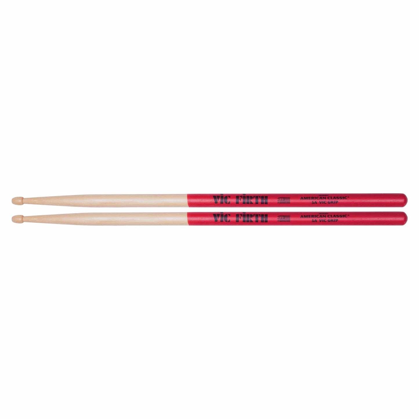 Vic Firth American Classic 5A Vic Grip Wood Tip Drum Sticks Drums and Percussion / Parts and Accessories / Drum Sticks and Mallets