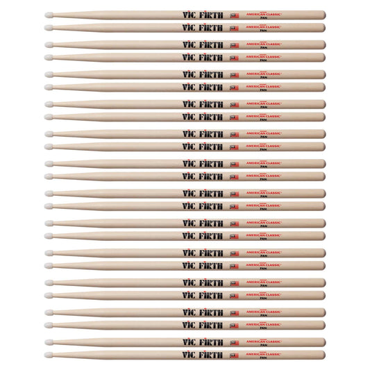 Vic Firth American Classic 7A Nylon Tip Drum Sticks (12 Pair Bundle) Drums and Percussion / Parts and Accessories / Drum Sticks and Mallets