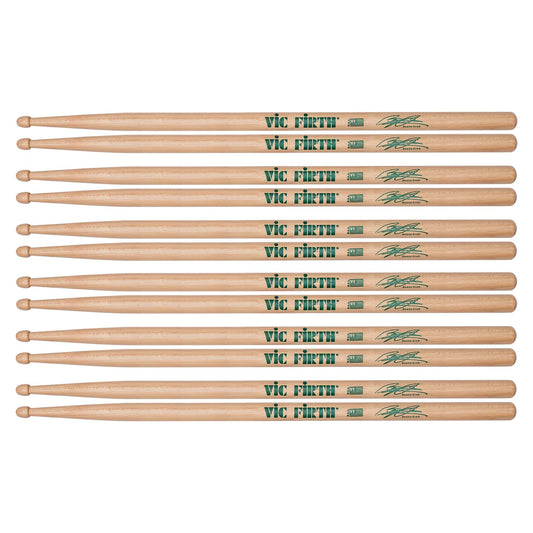 Vic Firth Benny Greb Signature Drum Sticks (6 Pair Bundle) Drums and Percussion / Parts and Accessories / Drum Sticks and Mallets