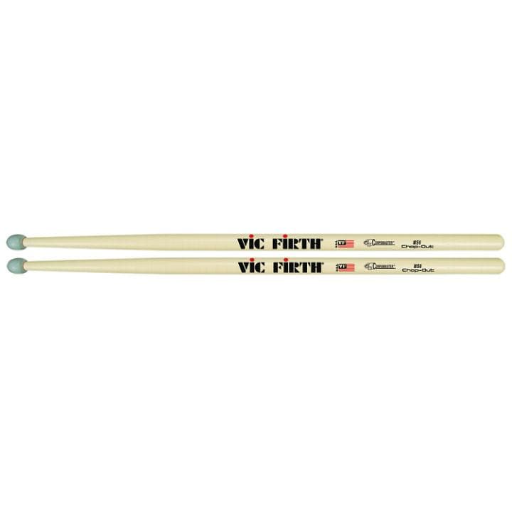 Vic Firth Corpsmaster MS6 Chop-Out Rubber Tip Practice Drum Sticks Drums and Percussion / Parts and Accessories / Drum Sticks and Mallets