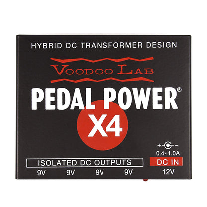 Voodoo Lab Pedal Power X4 Power Supply Effects and Pedals / Pedalboards and Power Supplies