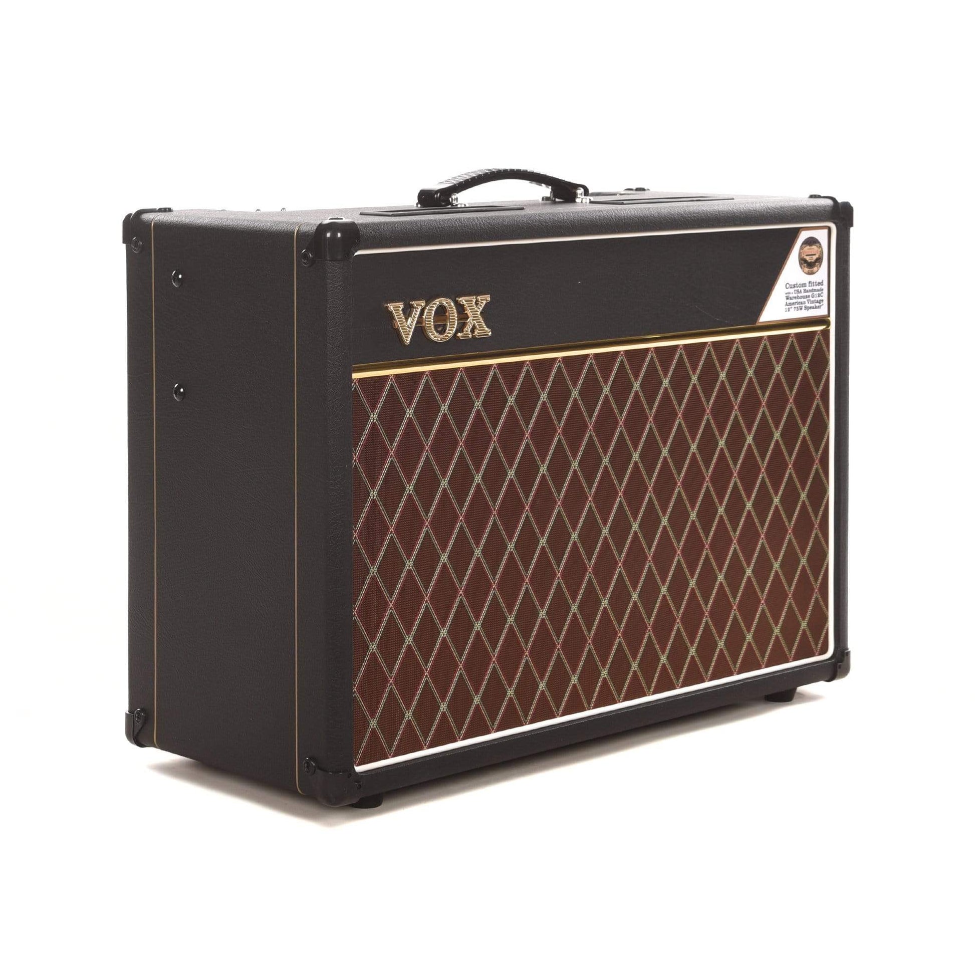 Vox AC15C1 15w 1x12 Combo w/Warehouse G12C Speaker Amps / Guitar Combos