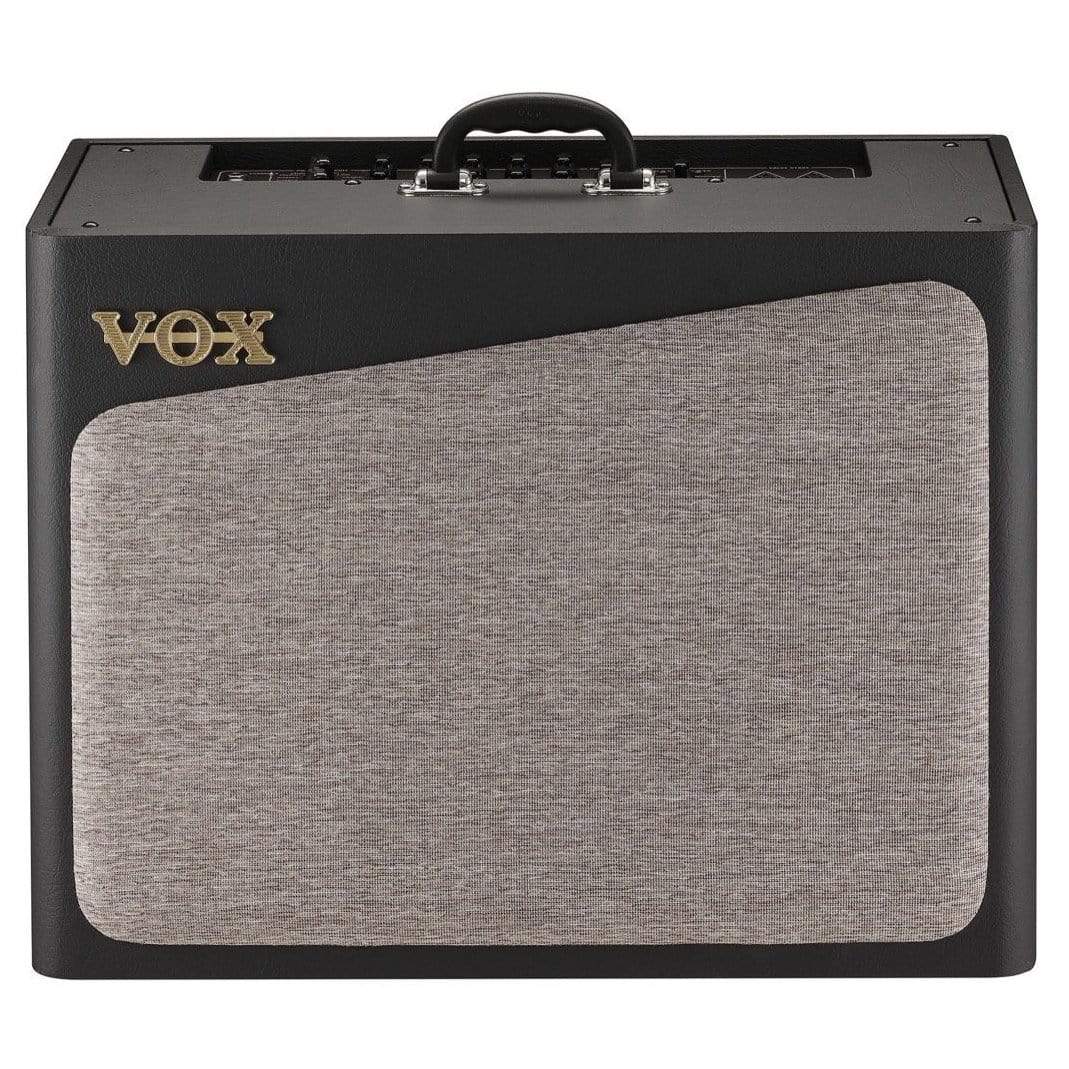 Vox AV60G 60W 1x12" Analog Modeling Combo Amp Bundle w/ Vox VT Series 5 Button Footswitch Amps / Guitar Combos