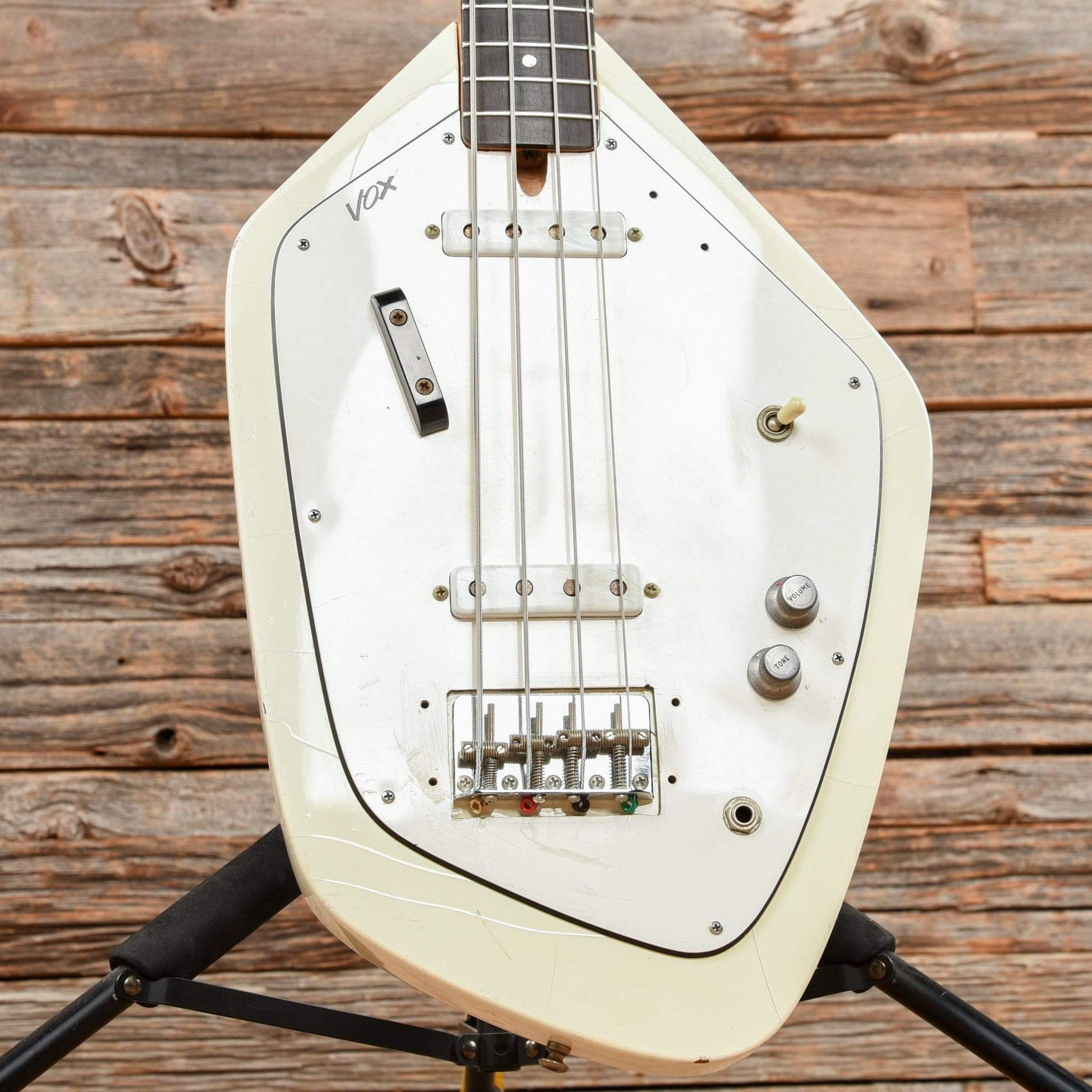 Vox Phantom IV Bass White 1965 Bass Guitars / 4-String