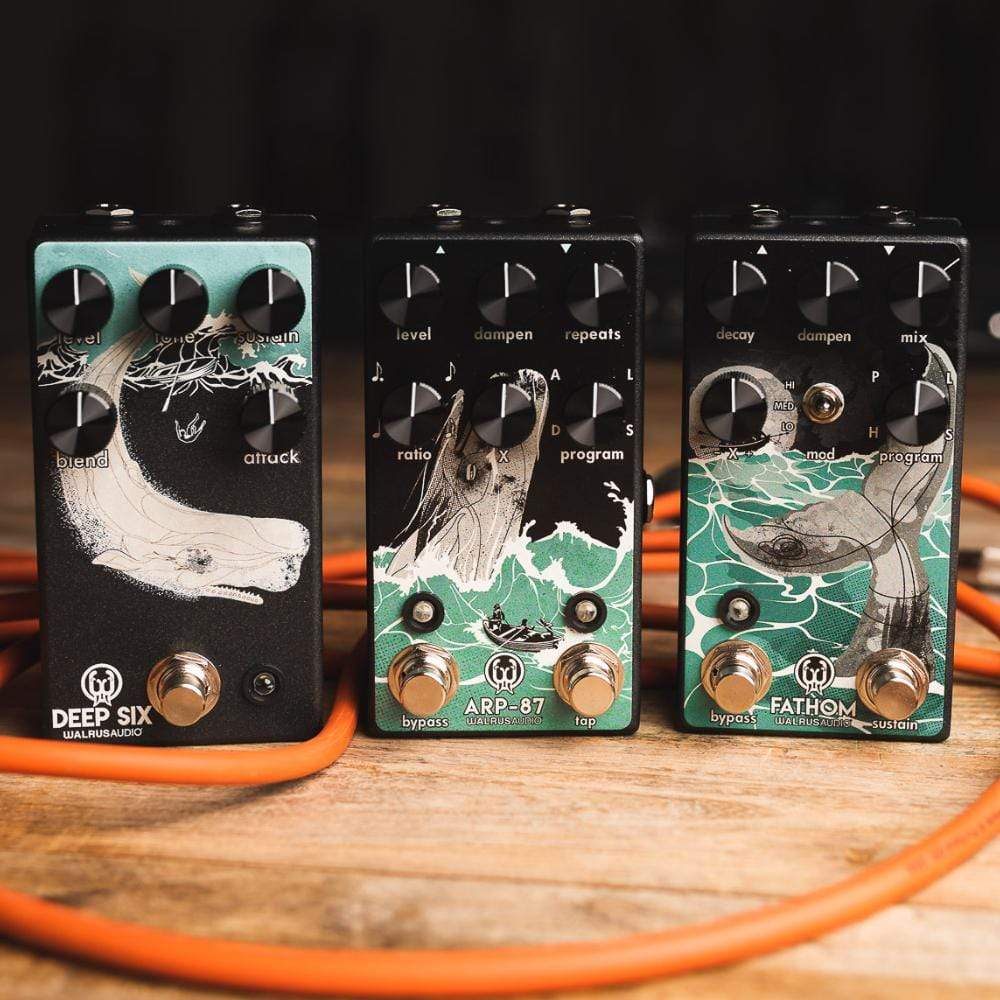 Walrus Nautical Edition ARP-87, Deep Six, & Fathom Bundle Effects and Pedals / Reverb