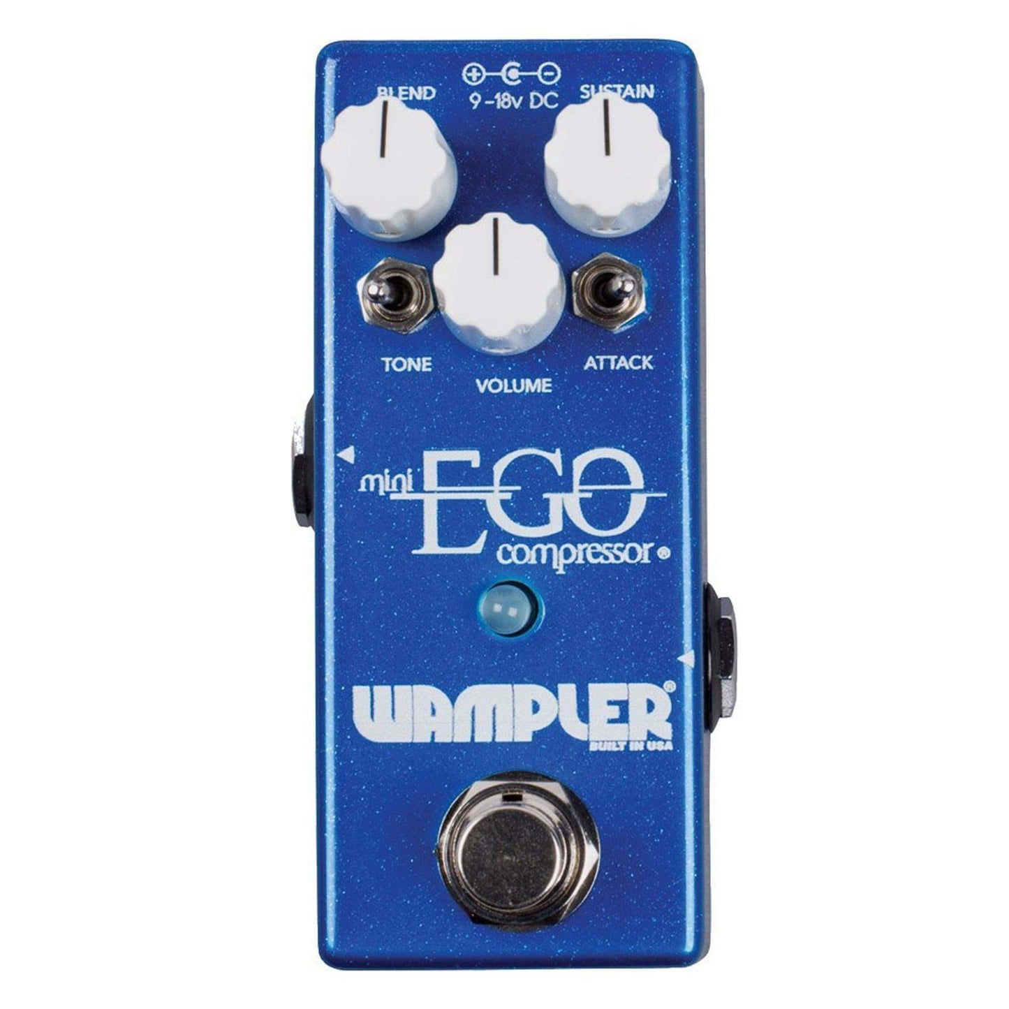 Wampler Ego Compressor Mini Bundle w/ Truetone 1 Spot Space Saving 9v Adapter Effects and Pedals / Compression and Sustain