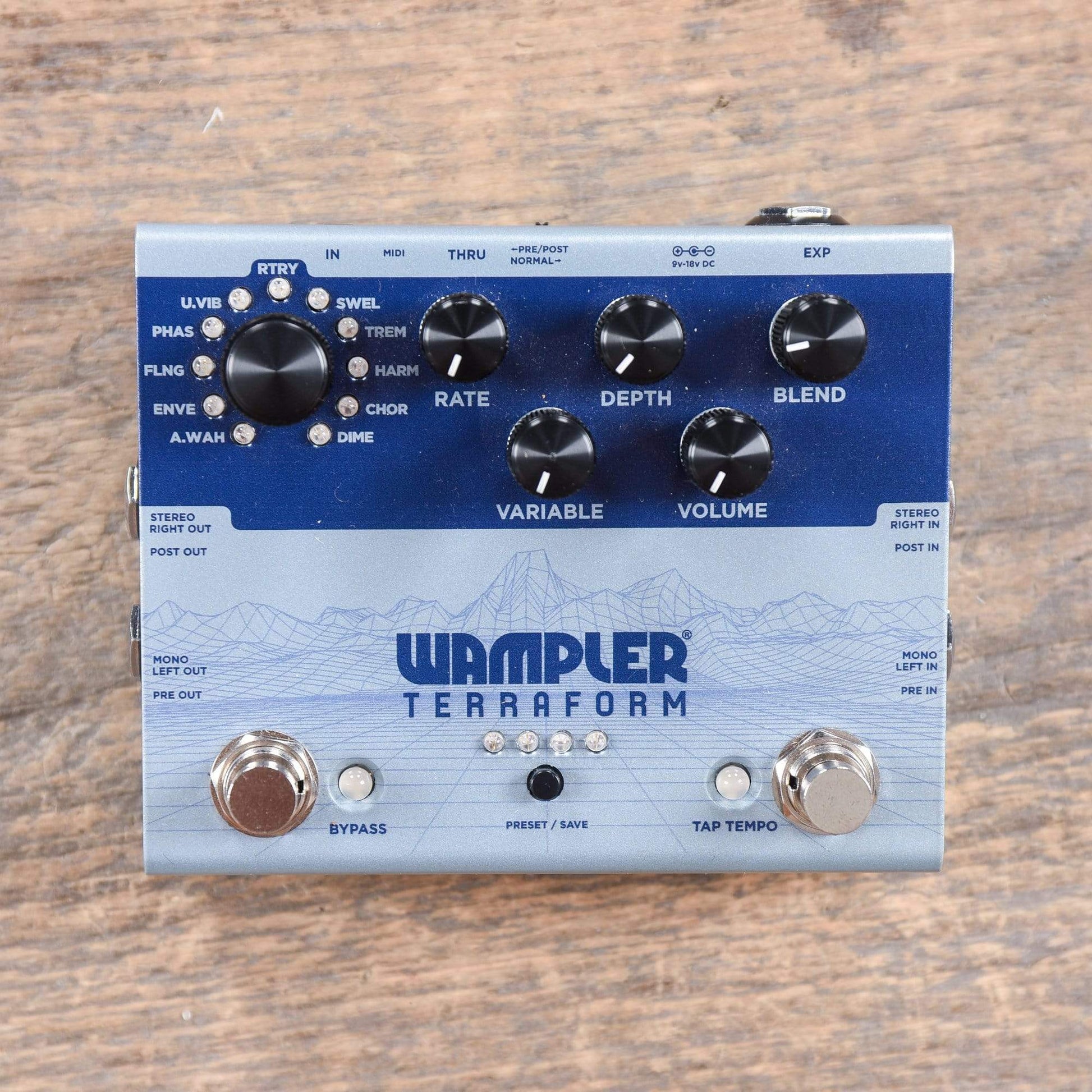 Wampler Terraform Multi Modulation Effects Pedal Effects and Pedals / Multi-Effect Unit