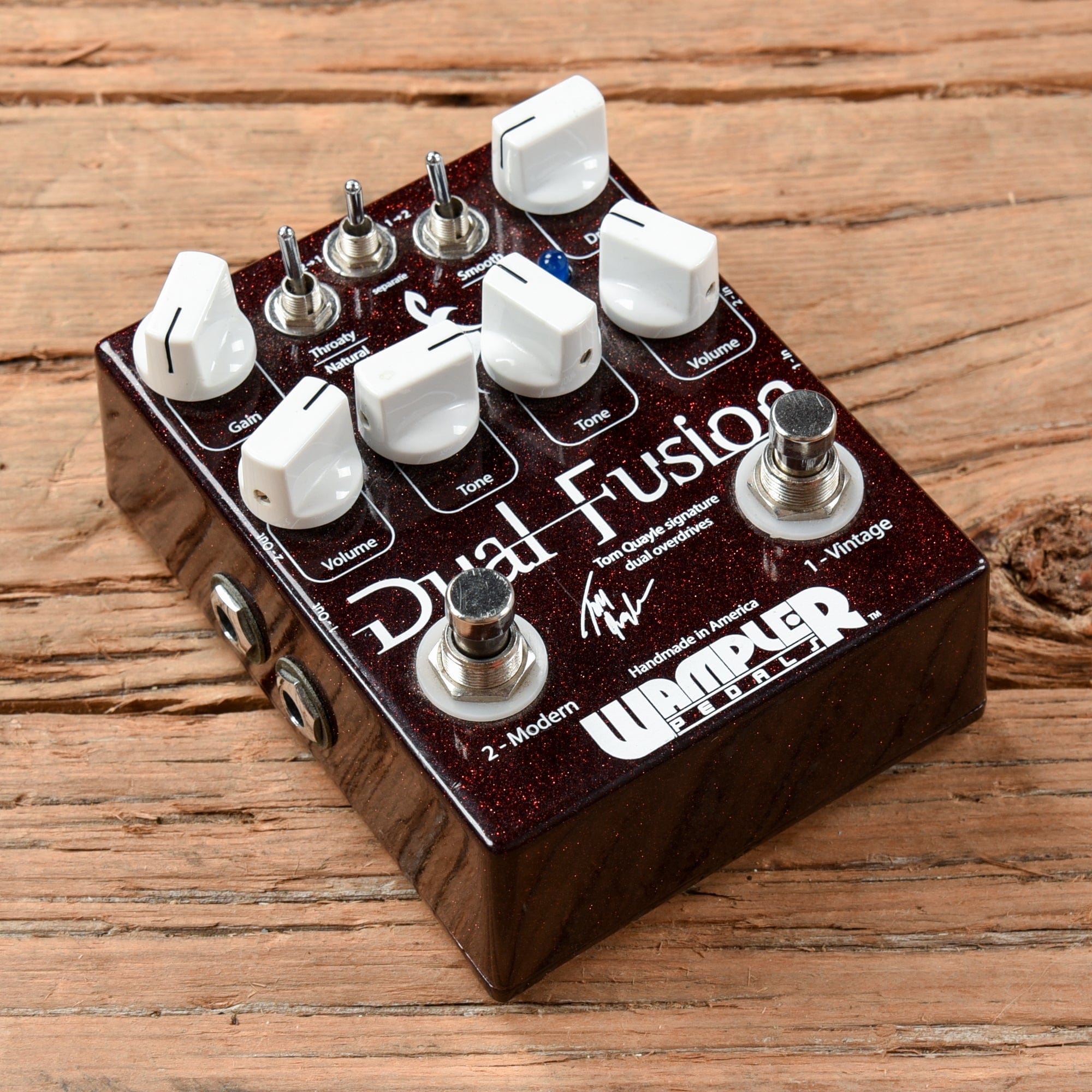 Wampler Dual Fusion Tom Quayle Signature Overdrive Pedal – Chicago Music  Exchange