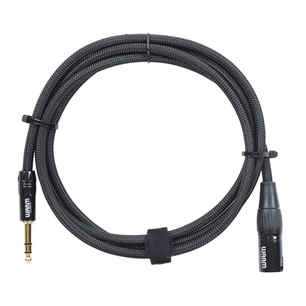 Warm Audio Prem-XLRm-TRSm-6' Premier Series XLR Male to TRS Male Cable ...