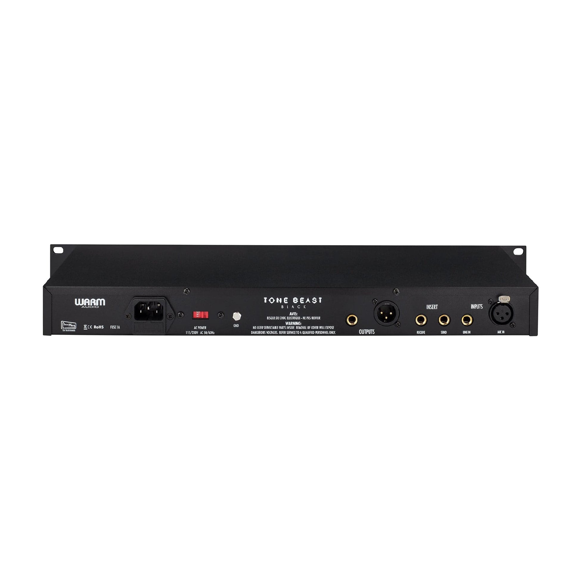 Warm Audio TB12-B Tone Beast Tone Shaping Microphone Preamp Black Pro Audio / Outboard Gear