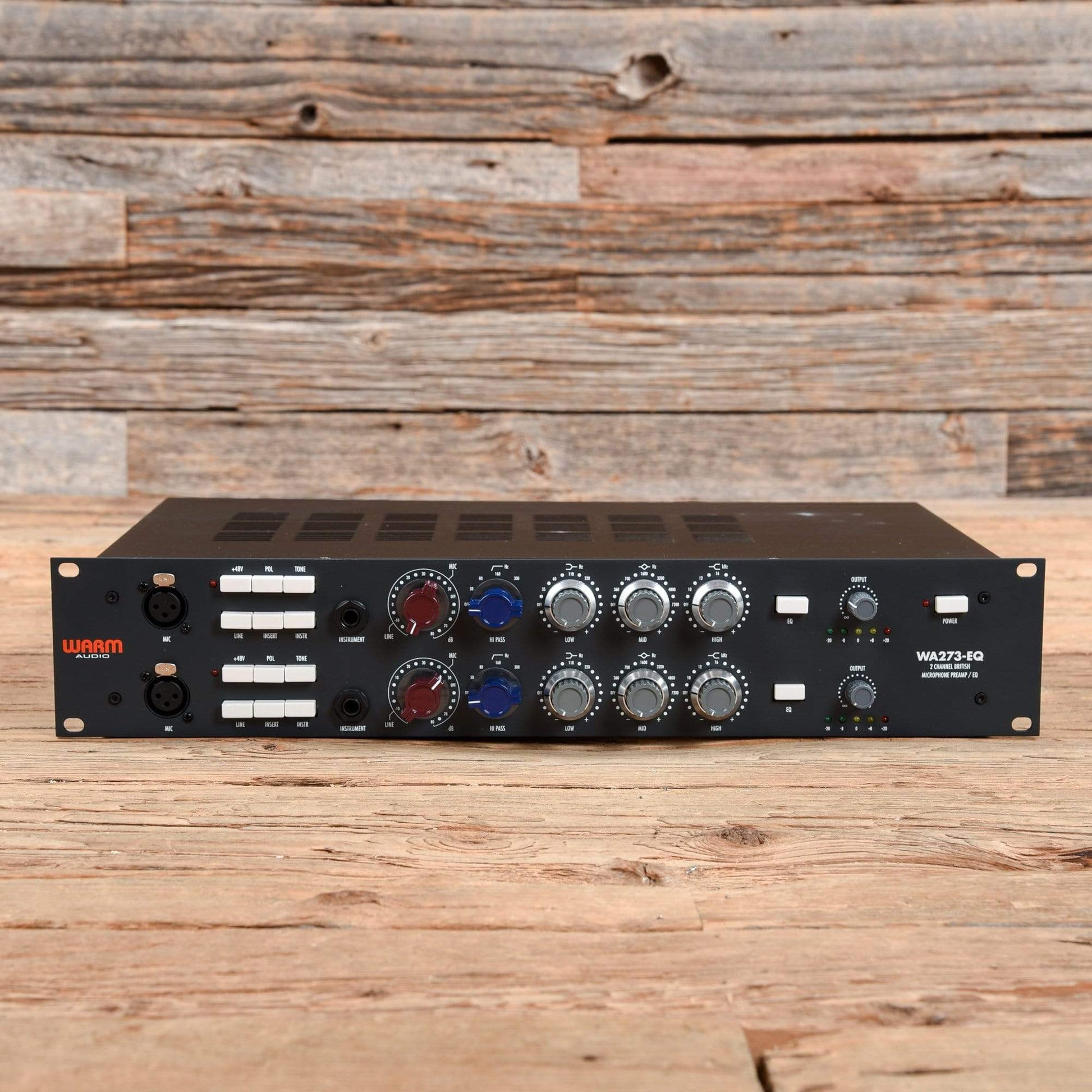 Warm Audio WA273-EQ 2-Channel 1073-Style Mic Preamp w/ EQ Pro Audio / Outboard Gear