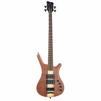 Warwick Custom Shop Corvette $$ NT Bubinga 4-String Natural Oil w/Leather Gig Bag Bass Guitars / 4-String