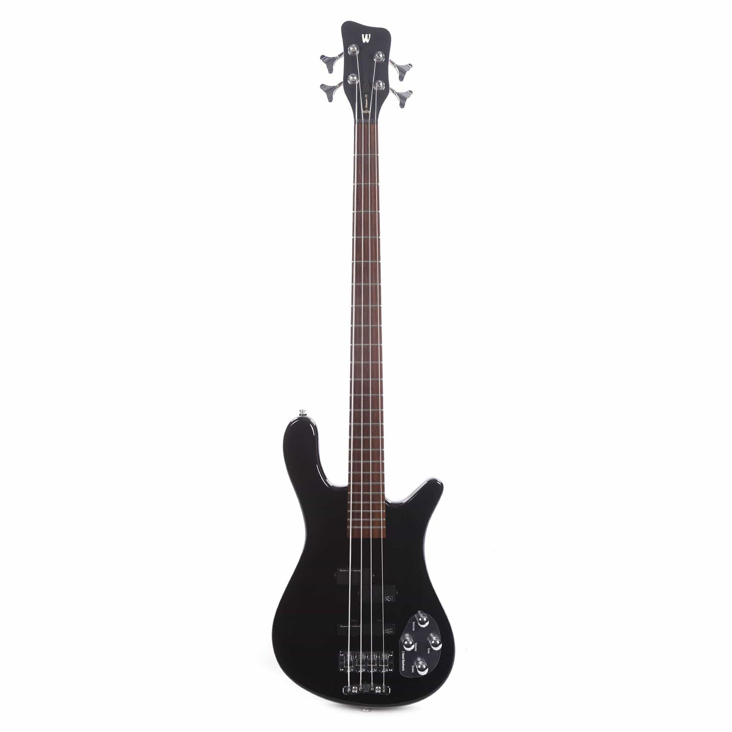 Warwick RockBass Streamer LX Solid Black High Polish Bass Guitars / 4-String