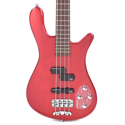 Warwick RockBass Streamer LX Solid Red Metallic High Polish Bass Guitars / 4-String